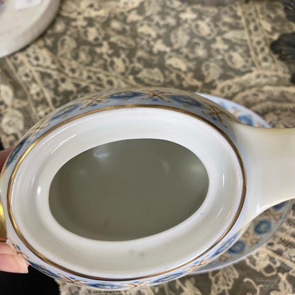 HTF Royal Rudolstadt Prussia small teapot and gray - Picture 5 of 10